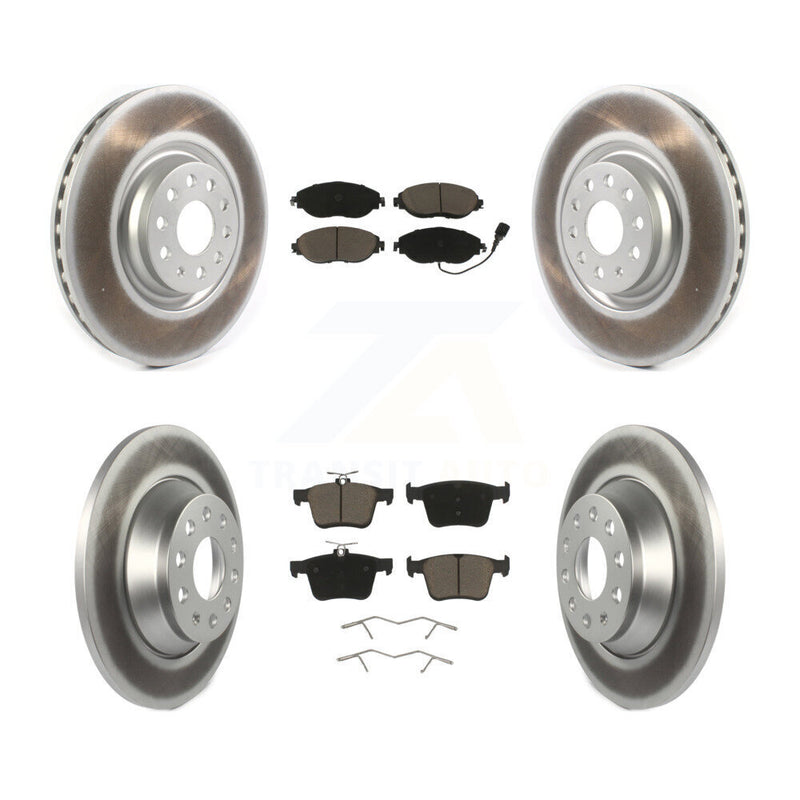 Transit Auto KGC-101327 Disc Brake Kit for 2018-2022 Volkswagen Jetta, Volkswagen Tiguan - Front and Rear