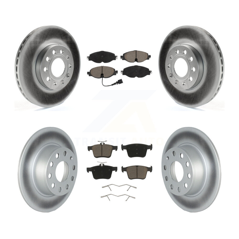 Transit Auto KGC-101328 Disc Brake Kit for 2019-2023 Volkswagen Taos, Volkswagen Jetta - Front and Rear