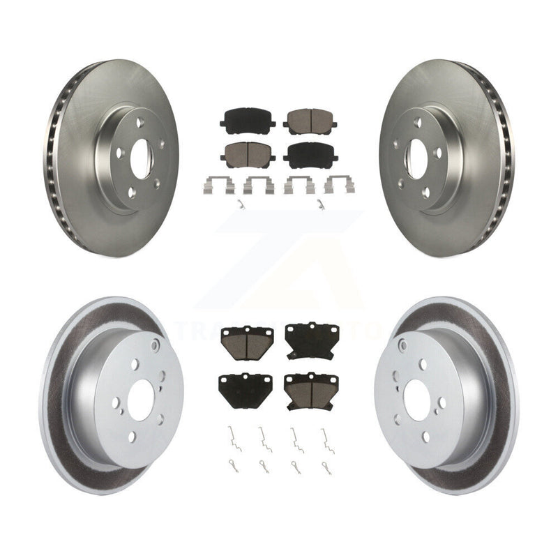 Transit Auto KGC-101330 Disc Brake Kit for 2003-2008 Toyota Corolla, Pontiac Vibe, Toyota Matrix - Front and Rear
