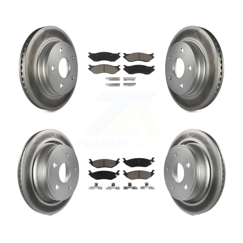 Transit Auto KGC-101332 Disc Brake Kit for 2002-2004 Dodge Ram 1500 - Front and Rear