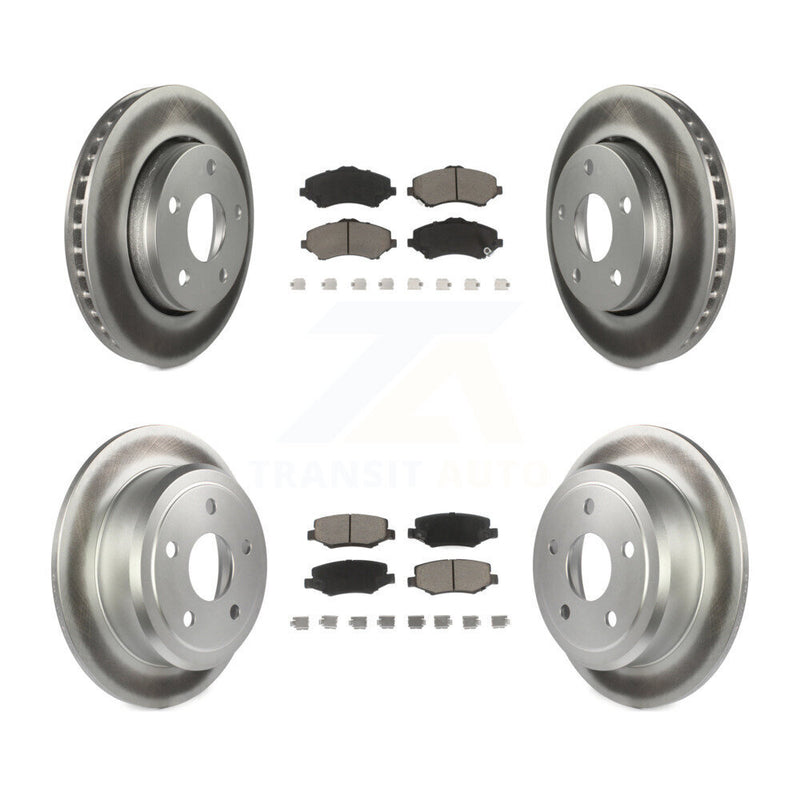 Transit Auto KGC-101334 Disc Brake Kit for 2007-2017 Jeep Wrangler - Front and Rear