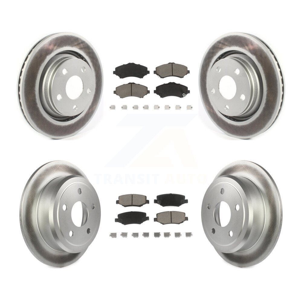 Transit Auto KGC-101335 Disc Brake Kit for 2013-2017 Jeep Wrangler - Front and Rear