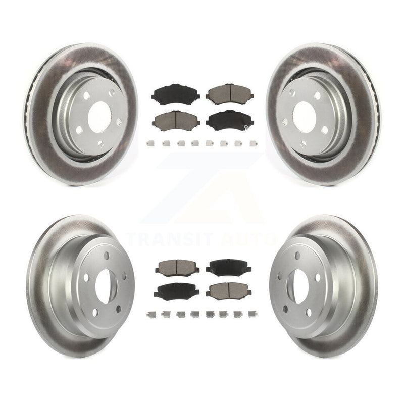 Transit Auto KGC-101335 Disc Brake Kit for 2013-2017 Jeep Wrangler - Front and Rear