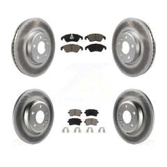 Transit Auto KGC-101337 Disc Brake Kit for 2011-2017 Audi A4 Quattro, Audi A5 and More - Front and Rear