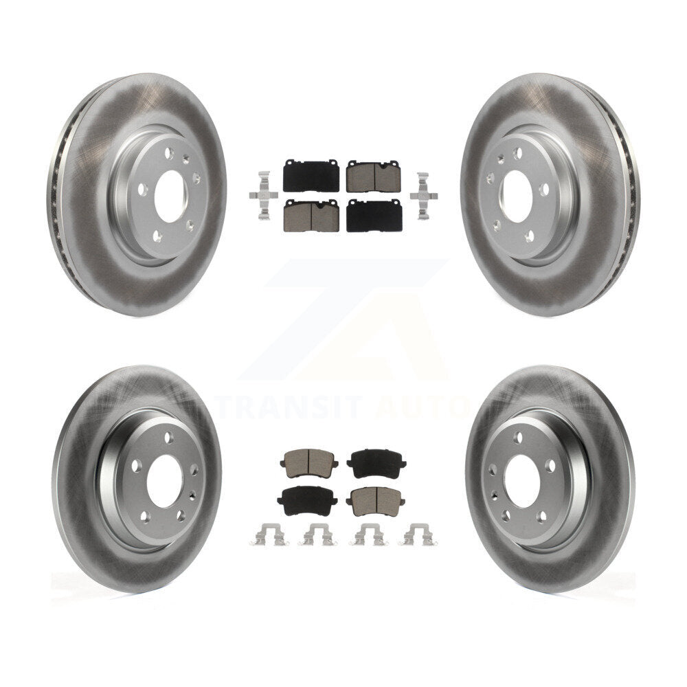 Transit Auto KGC-101338 Disc Brake Kit for 2013-2017 Audi Q5 - Front and Rear