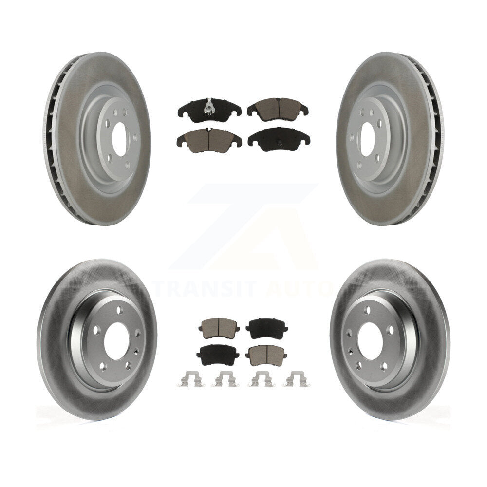 Transit Auto KGC-101339 Disc Brake Kit for 2009-2010 Audi Q5 - Front and Rear