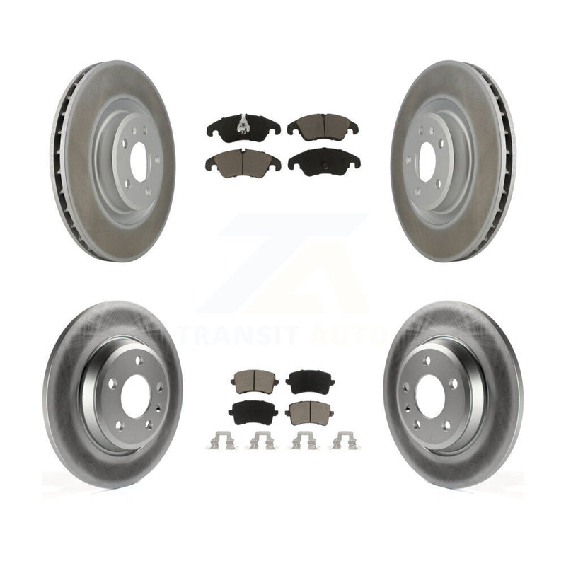 Transit Auto KGC-101339 Disc Brake Kit for 2009-2010 Audi Q5 - Front and Rear