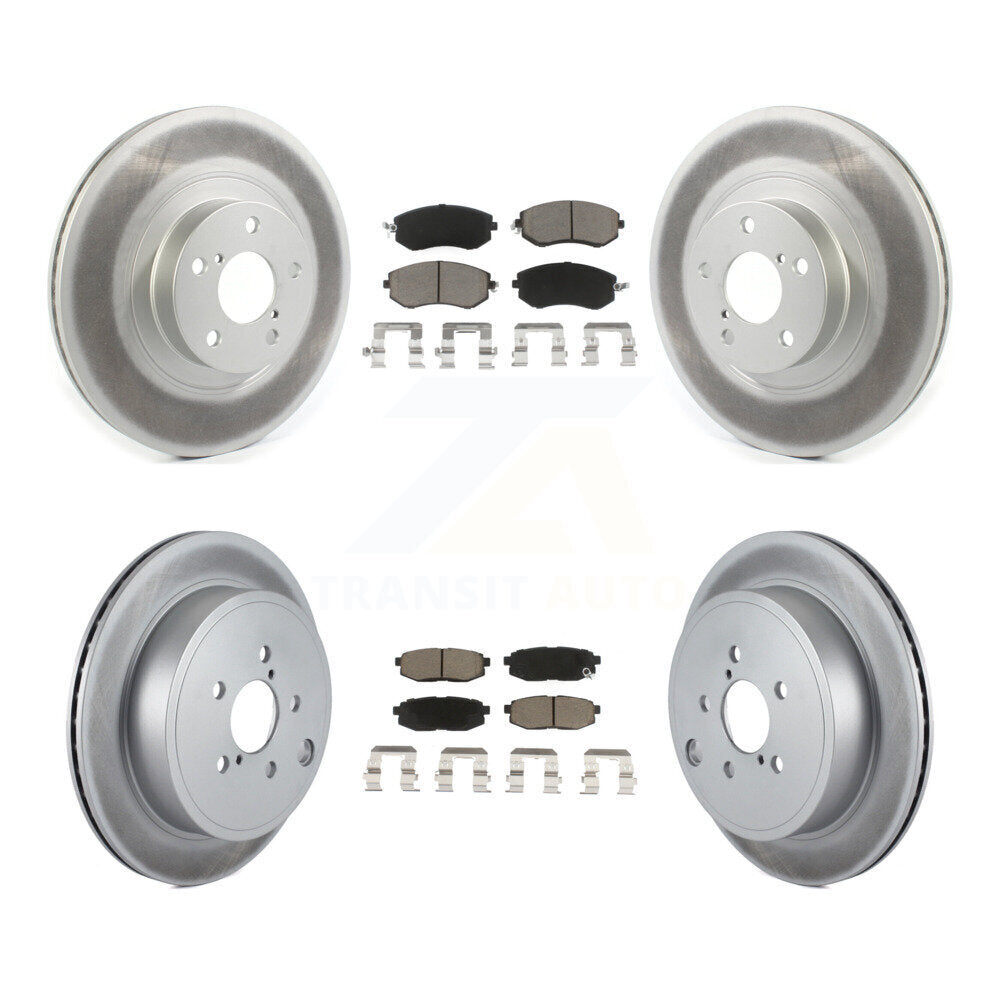 Transit Auto KGC-101340 Disc Brake Kit for 2017-2023 Subaru BRZ, Toyota GR86, Toyota 86 - Front and Rear