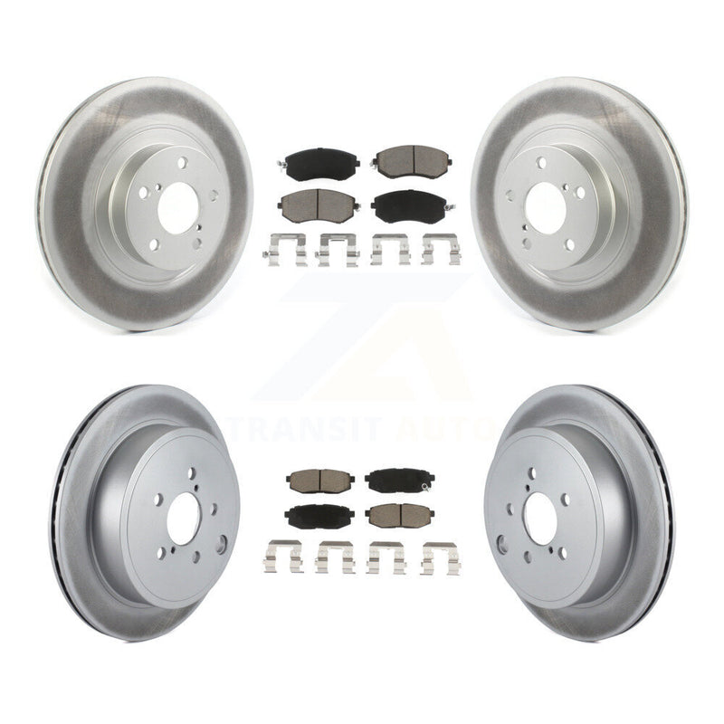 Transit Auto KGC-101340 Disc Brake Kit for 2017-2023 Subaru BRZ, Toyota GR86, Toyota 86 - Front and Rear