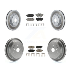 Transit Auto KGC-101341 Disc Brake Kit for 2006-2014 Subaru Tribeca, Subaru B9 Tribeca - Front and Rear
