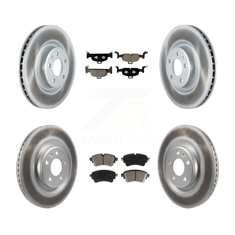Transit Auto KGC-101342 Disc Brake Kit for 2017-2020 Audi A4 allroad, Audi A6 Quattro and More - Front and Rear