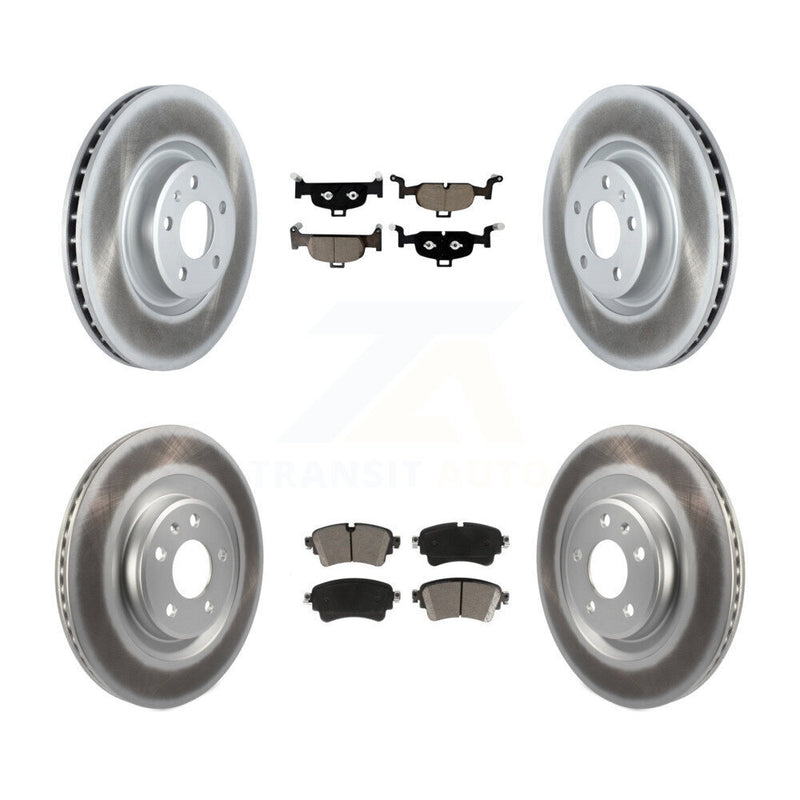 Transit Auto KGC-101342 Disc Brake Kit for 2017-2020 Audi A4 allroad, Audi A6 Quattro and More - Front and Rear