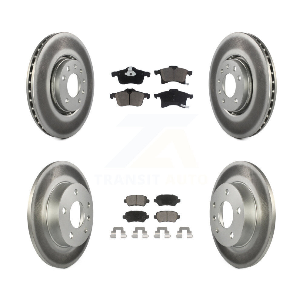 Transit Auto KGC-101344 Disc Brake Kit for 2008-2009 Saturn Astra - Front and Rear