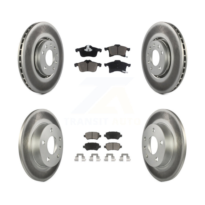 Transit Auto KGC-101344 Disc Brake Kit for 2008-2009 Saturn Astra - Front and Rear