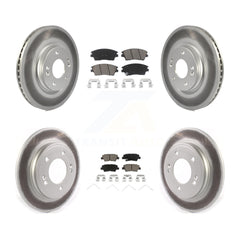 Transit Auto KGC-101346 Disc Brake Kit for 2017-2020 Hyundai Elantra - Front and Rear