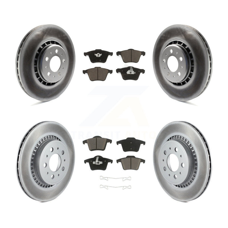 Transit Auto KGC-101348 Disc Brake Kit for 2003-2014 Volvo XC90 - Front and Rear