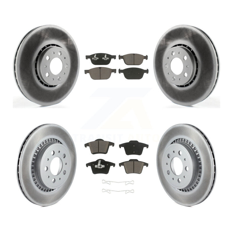 Transit Auto KGC-101349 Disc Brake Kit for 2003-2014 Volvo XC90 - Front and Rear