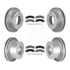 Transit Auto KGC-101351 Disc Brake Kit for 2011-2019 Chevrolet Silverado 3500 HD, GMC Sierra 3500 HD - Front and Rear