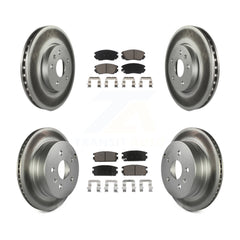 Transit Auto KGC-101353 Disc Brake Kit for 2010-2017 GMC Terrain, Chevrolet Equinox - Front and Rear