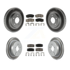 Transit Auto KGC-101354 Disc Brake Kit for 2007-2015 Chevrolet Captiva Sport, Saturn Vue and More - Front and Rear