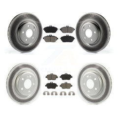 Transit Auto KGC-101356 Disc Brake Kit for 2014-2020 INFINITI QX30, Mercedes-Benz CLA250, Mercedes-Benz GLA250 - Front and Rear