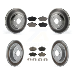 Transit Auto KGC-101357 Disc Brake Kit for 2013-2020 INFINITI QX30, Mercedes-Benz CLA250 and More - Front and Rear