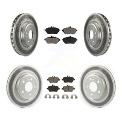 Transit Auto KGC-101358 Disc Brake Kit for 2014-2018 Mercedes-Benz CLA250 - Front and Rear