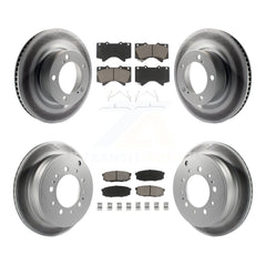 Transit Auto KGC-101360 Disc Brake Kit for 2007-2022 Toyota Land Cruiser, Lexus LX570 and More - Front and Rear