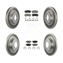 Transit Auto KGC-101361 Disc Brake Kit for 2006-2013 Mazda 6, Lincoln MKZ and More - Front and Rear