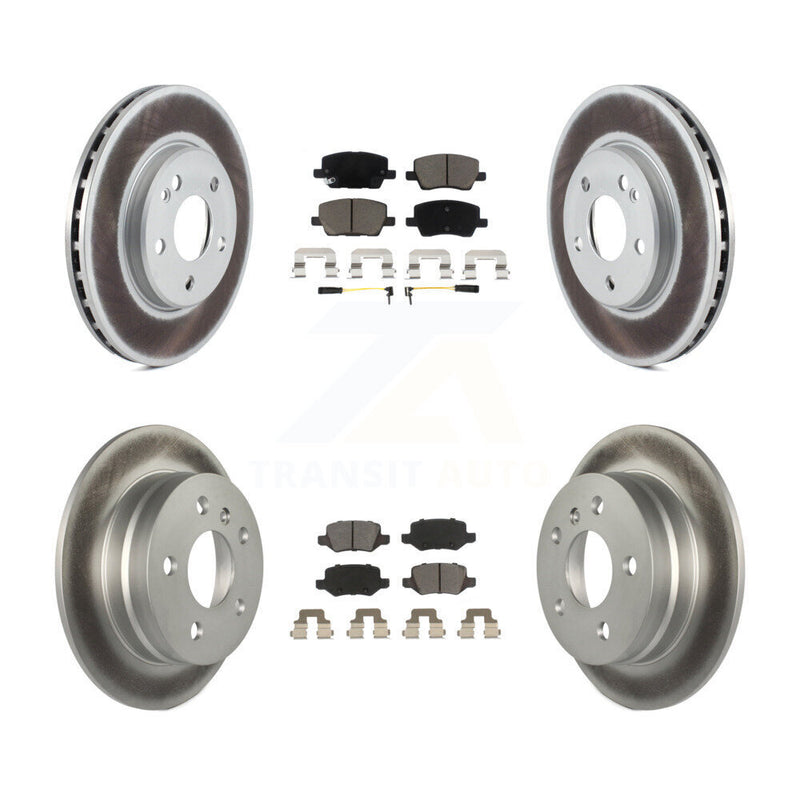 Transit Auto KGC-101362 Disc Brake Kit for 2006-2011 Mercedes-Benz B200 - Front and Rear