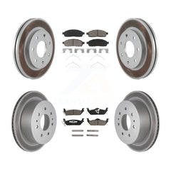 Transit Auto KGC-101364 Disc Brake Kit for 2004-2008 Lincoln Mark LT, Ford F-150 - Front and Rear