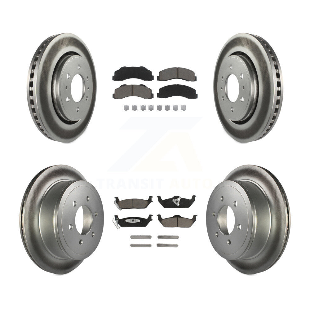 Transit Auto KGC-101365 Disc Brake Kit for 2010-2011 Ford F-150 - Front and Rear