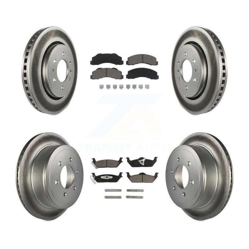 Transit Auto KGC-101365 Disc Brake Kit for 2010-2011 Ford F-150 - Front and Rear