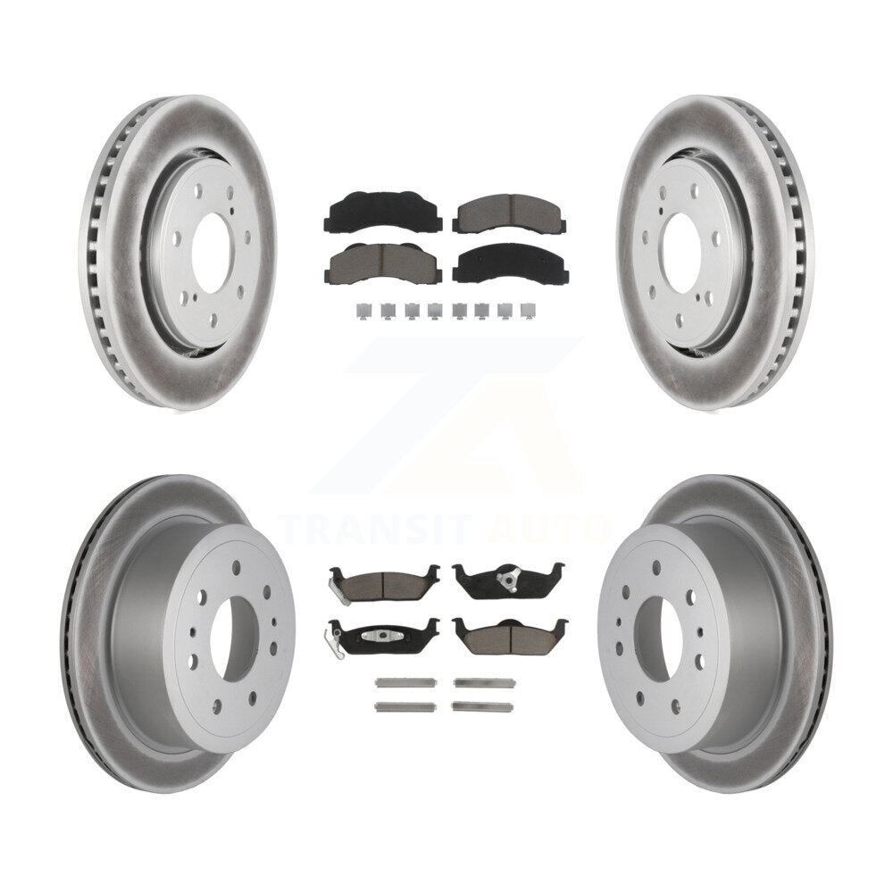 Transit Auto KGC-101366 Disc Brake Kit for 2010-2011 Ford F-150 - Front and Rear
