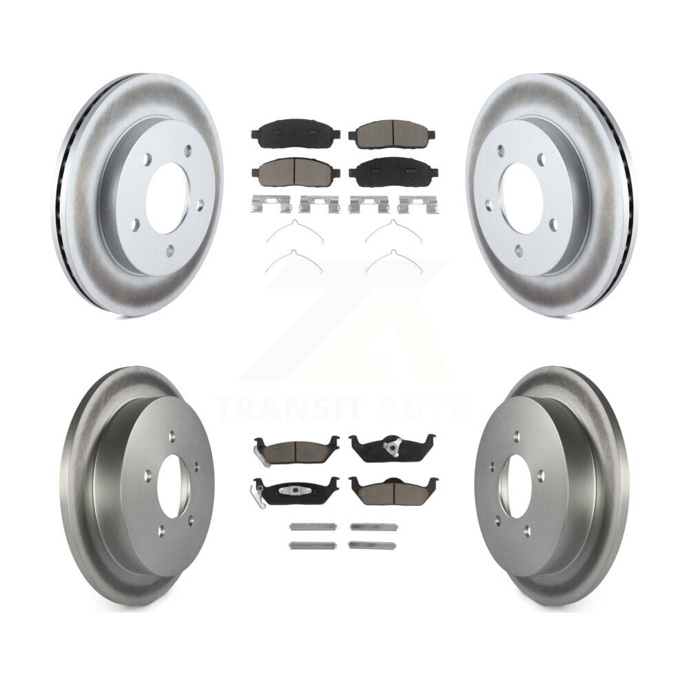 Transit Auto KGC-101368 Disc Brake Kit for 2004 Ford F-150 - Front and Rear