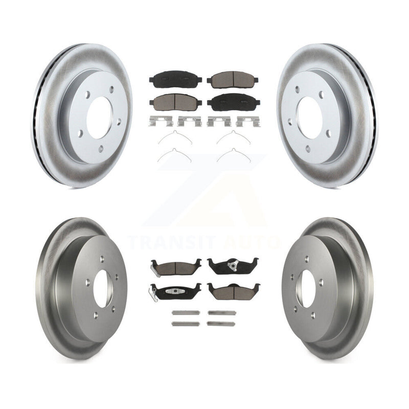 Transit Auto KGC-101368 Disc Brake Kit for 2004 Ford F-150 - Front and Rear