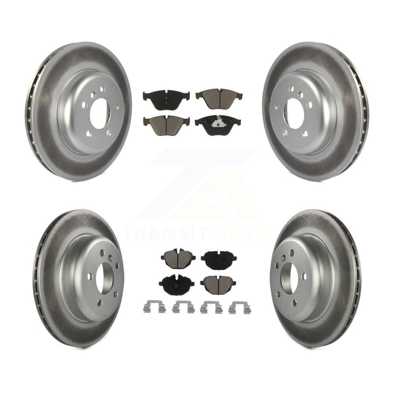 Transit Auto KGC-101369 Disc Brake Kit for 2011-2016 BMW 535d, BMW 535d xDrive and More - Front and Rear