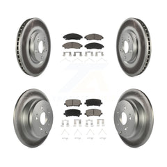 Transit Auto KGC-101371 Disc Brake Kit for 2007-2015 Acura ZDX, Honda Pilot, Acura MDX - Front and Rear