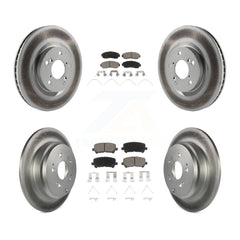 Transit Auto KGC-101372 Disc Brake Kit for 2011-2014 Honda Odyssey - Front and Rear