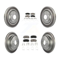 Transit Auto KGC-101373 Disc Brake Kit for 2015-2017 Honda Odyssey - Front and Rear