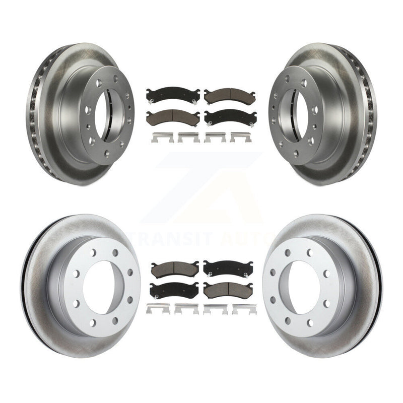 Transit Auto KGC-101374 Disc Brake Kit for 1999-2009 Chevrolet Silverado 1500 HD Classic, Chevrolet Suburban 2500 and More - Front and Rear