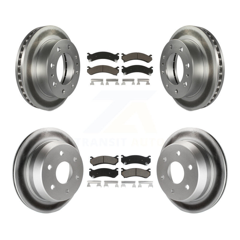 Transit Auto KGC-101375 Disc Brake Kit for 2003 Chevrolet Silverado 2500, Chevrolet Silverado 2500 HD and More - Front and Rear