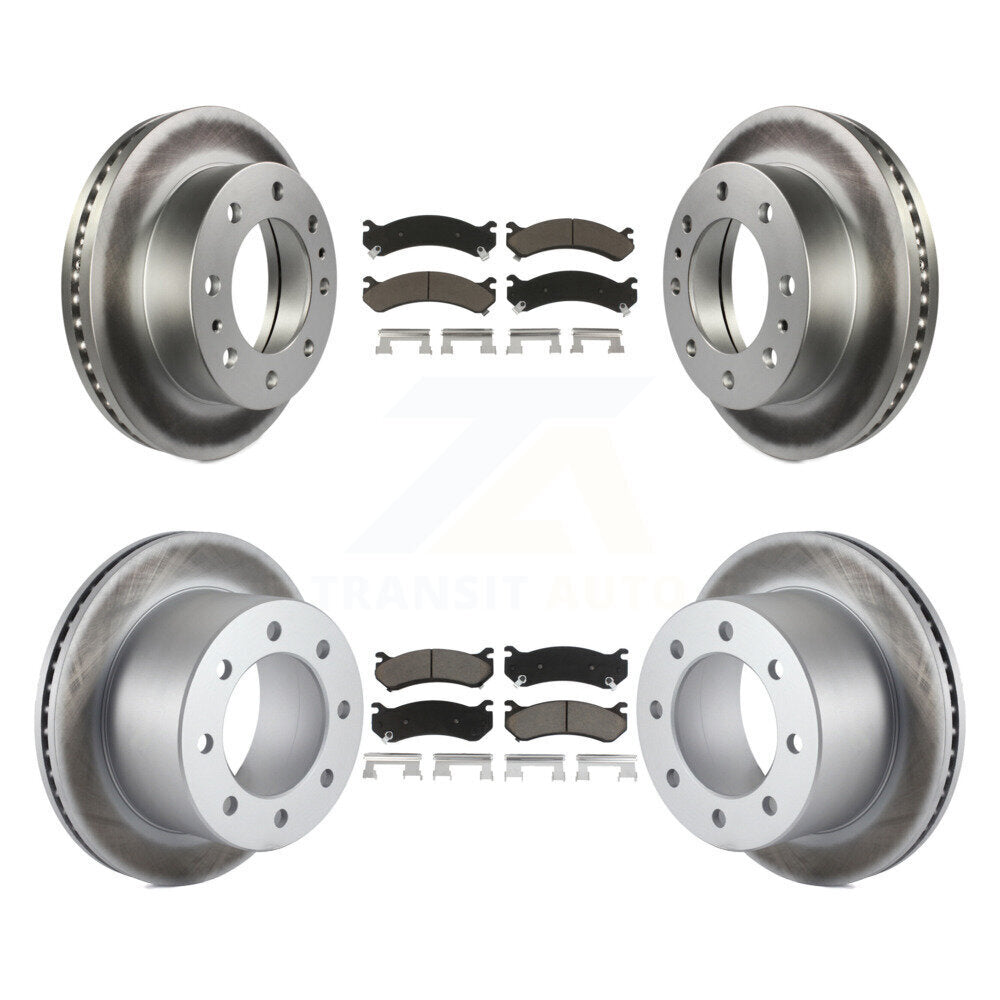 Transit Auto KGC-101376 Disc Brake Kit for 2007 GMC Sierra 3500 Classic - Front and Rear
