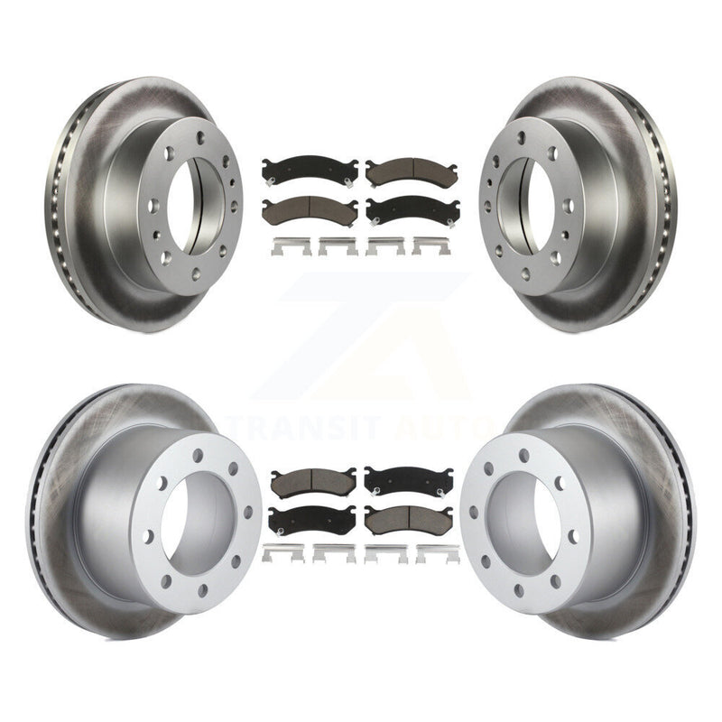 Transit Auto KGC-101376 Disc Brake Kit for 2007 GMC Sierra 3500 Classic - Front and Rear
