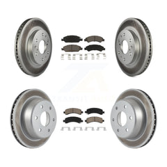 Transit Auto KGC-101380 Disc Brake Kit for 2009-2014 Chevrolet Express 1500, GMC Savana 1500 - Front and Rear