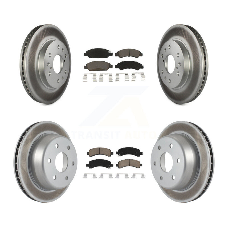 Transit Auto KGC-101380 Disc Brake Kit for 2009-2014 Chevrolet Express 1500, GMC Savana 1500 - Front and Rear