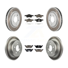 Transit Auto KGC-101381 Disc Brake Kit for 2001-2007 Dodge Grand Caravan, Chrysler Town & Country and More - Front and Rear