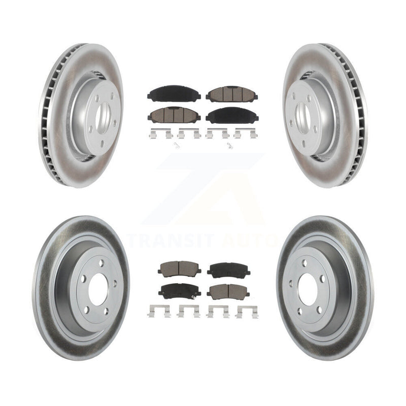 Transit Auto KGC-101383 Disc Brake Kit for 2015-2017 Ford Mustang - Front and Rear