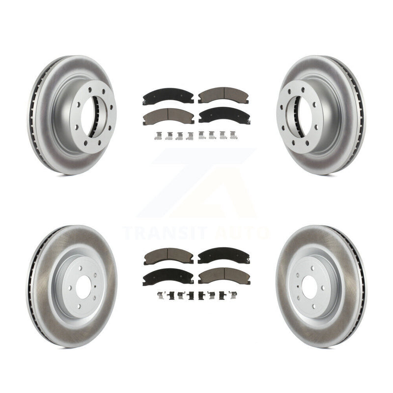 Transit Auto KGC-101385 Disc Brake Kit for 2012-2021 Nissan NV1500, Nissan NV2500, Nissan NV3500 - Front and Rear