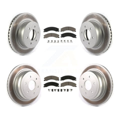 Transit Auto KGC-101386 Disc Brake Kit for 2016-2024 Nissan TITAN XD - Front and Rear